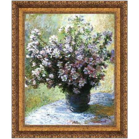 DESIGN TOSCANO Vase of Flowers, 1882: Canvas Replica Painting: Small DA4031